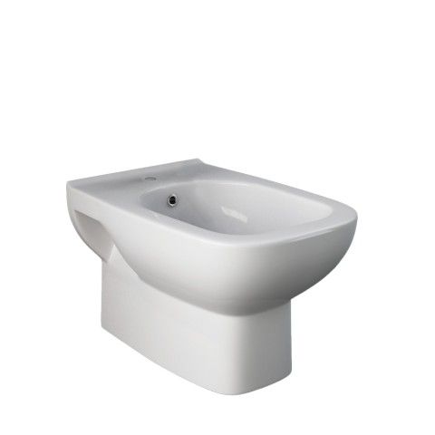 Bidet in ceramica sospeso rubinetti monoforo bagno sanitari River by BICA S.p.A