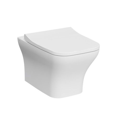 Vaso WC bagno sospeso moderno sedile asse copriwater Mia Square VitrA by BICA S.p.A