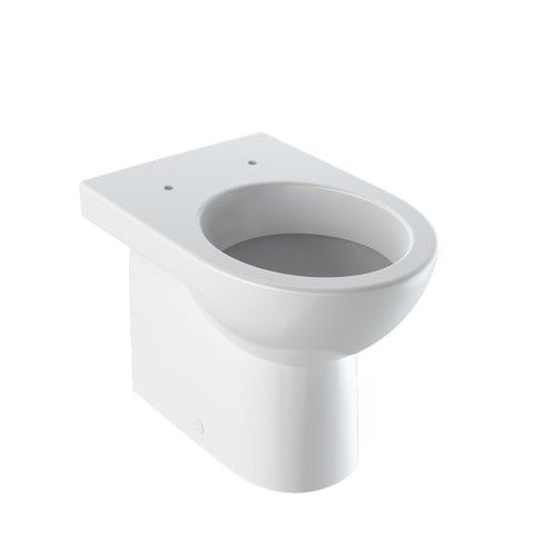Vaso WC a terra filomuro scarico orizzontale verticale sanitari Geberit Selnova by BICA S.p.A
