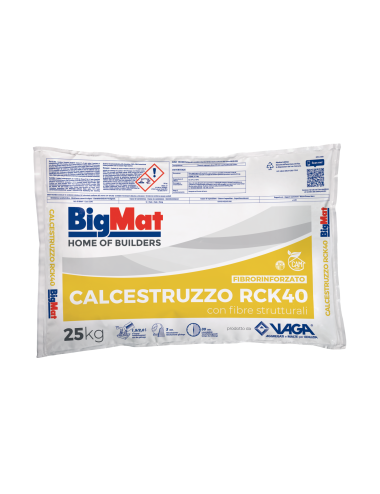 Calcestruzzo Fibrorinforzato RCK40 by BigMat