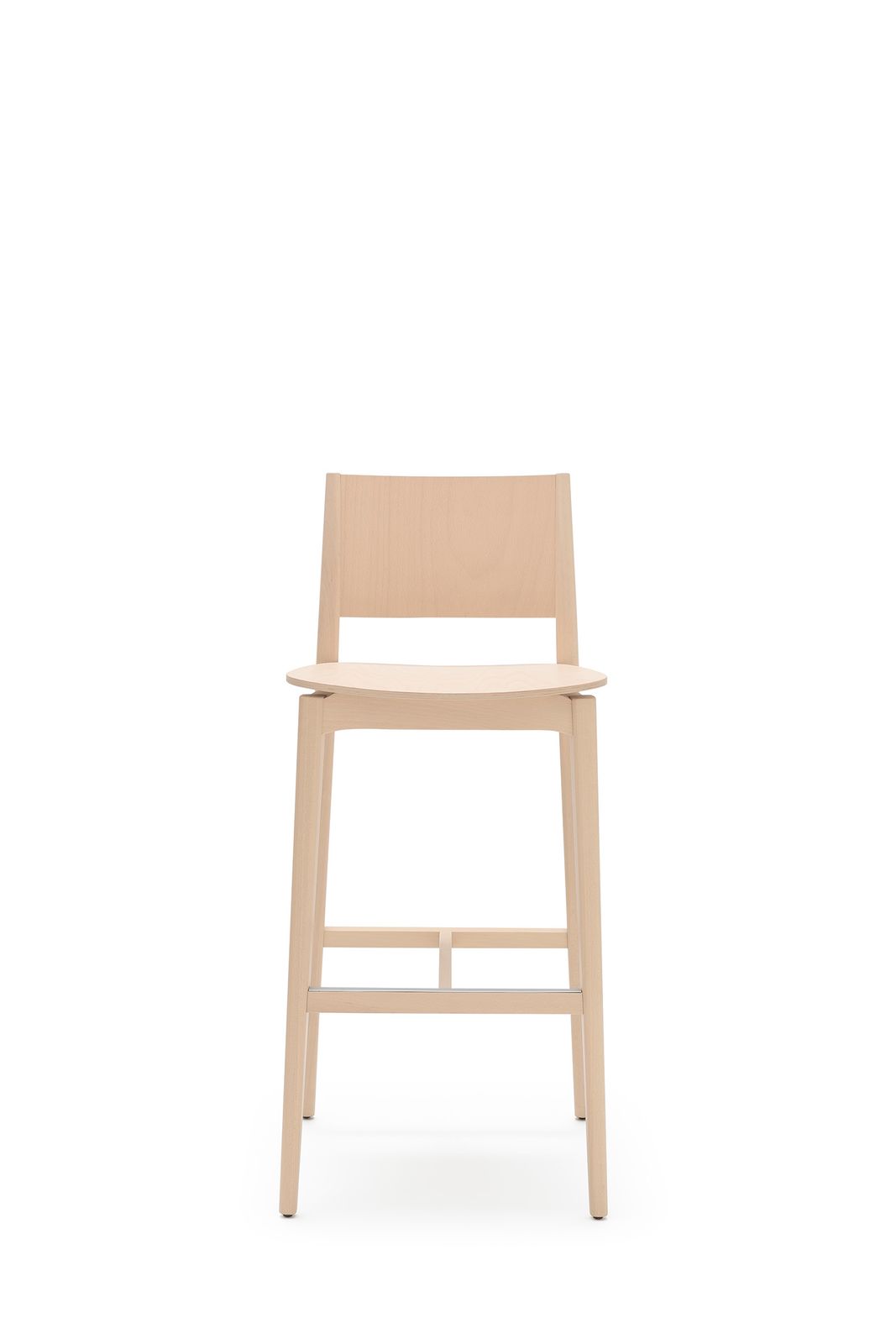 BLAZER 232 - Beech stool by Billiani