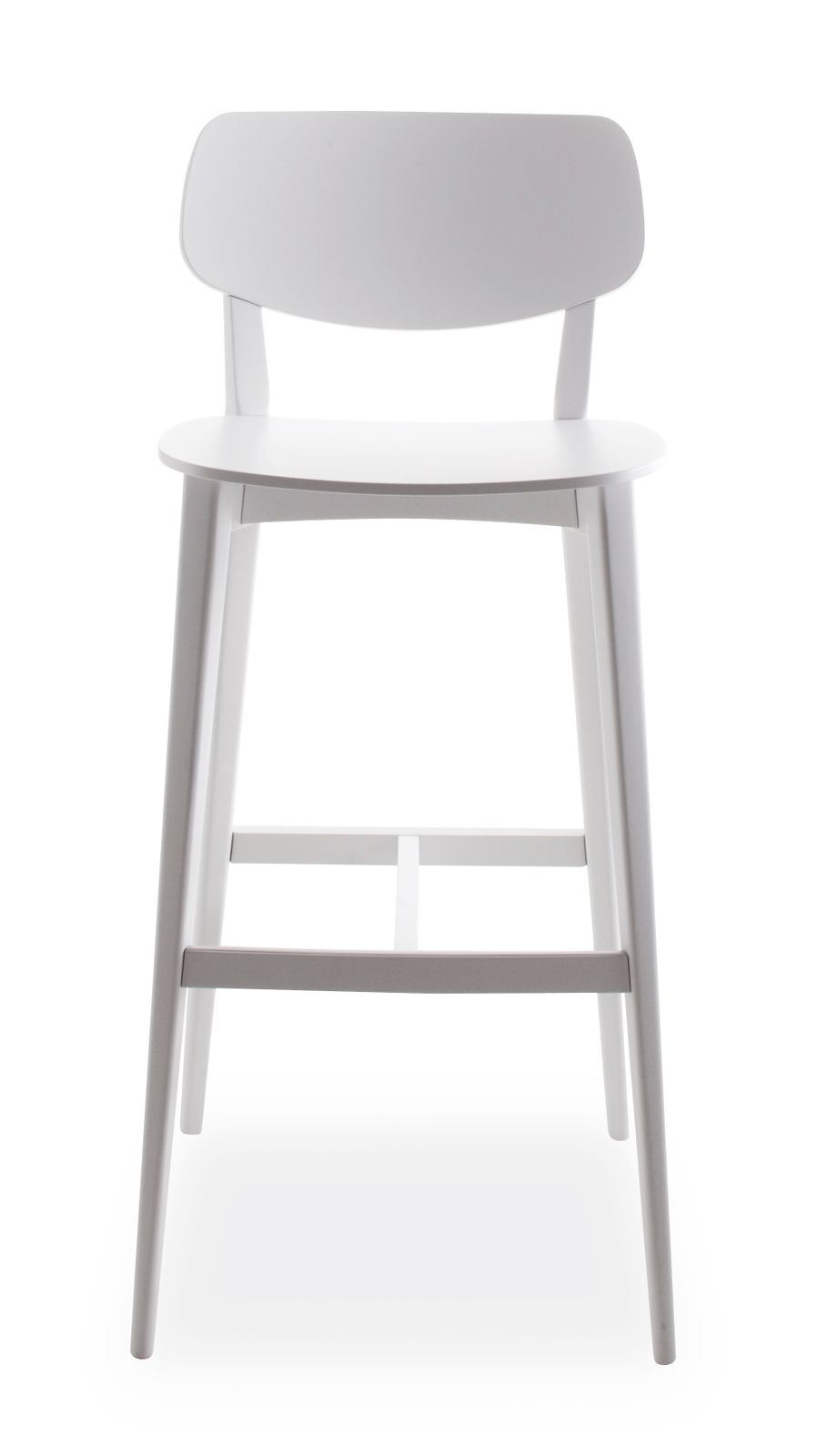DOLL 557 - Beech stool by Billiani