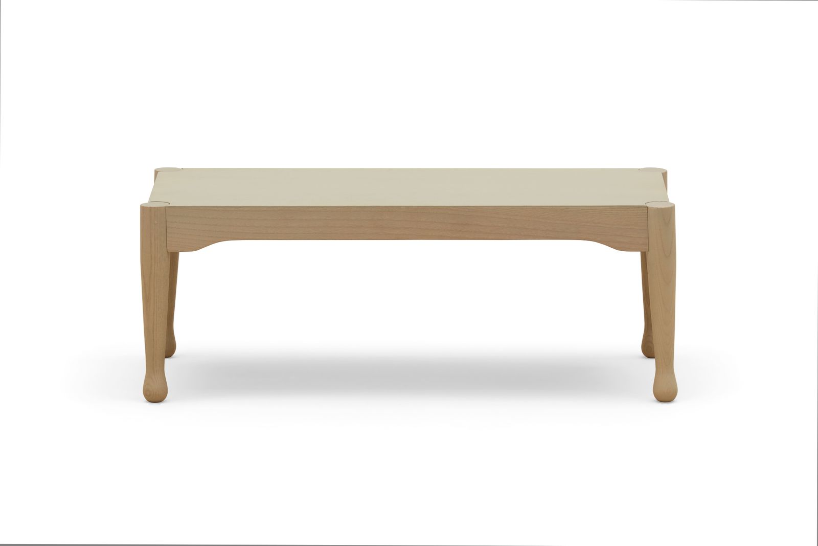 FRISÉE 262 - Low rectangular ash coffee table by Billiani
