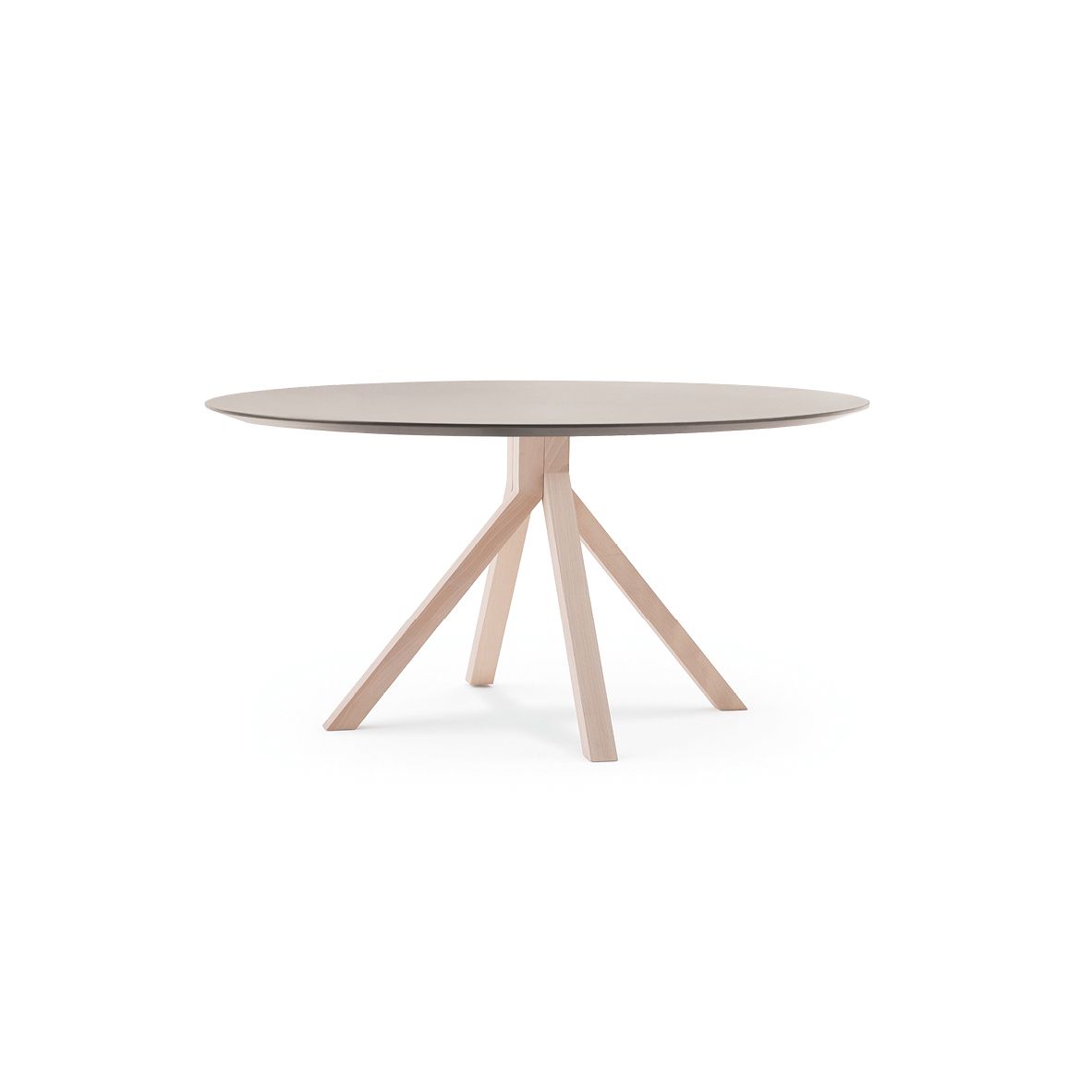 GRAPEVINE 775 - Table with walnut or beechwood frame by Billiani