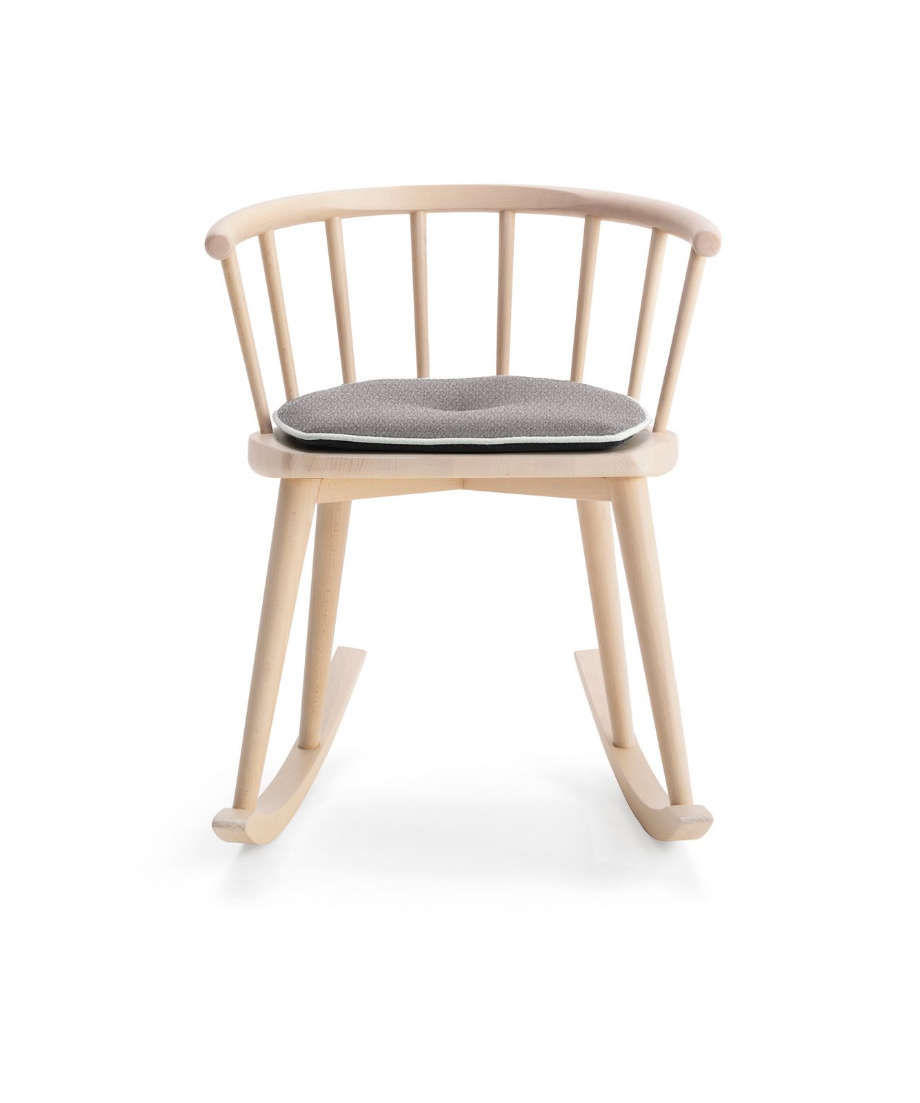 W. 608 - Rocking beech chair by Billiani