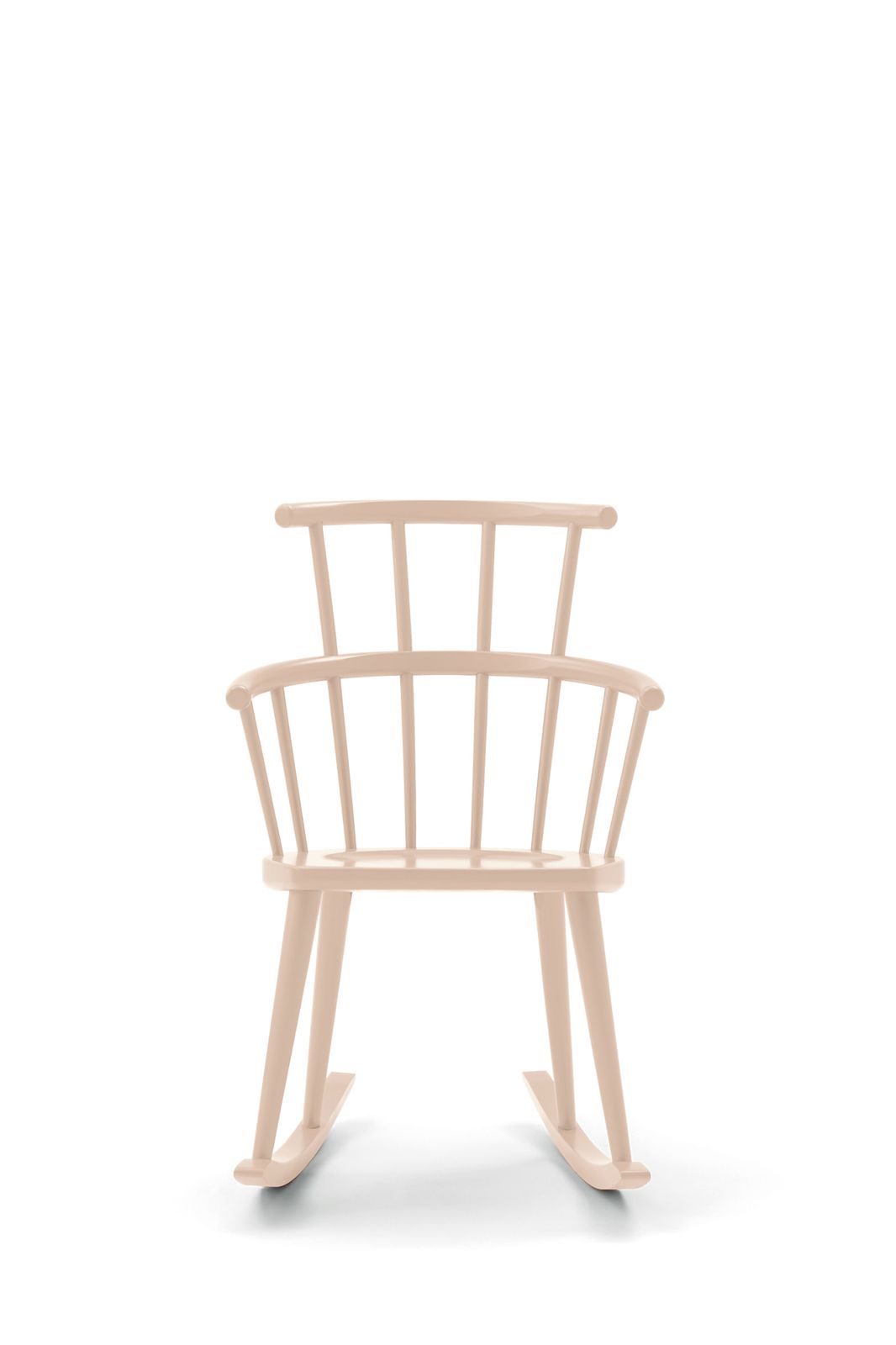 W. 604 - Rocking lacquered high-back chair by Billiani