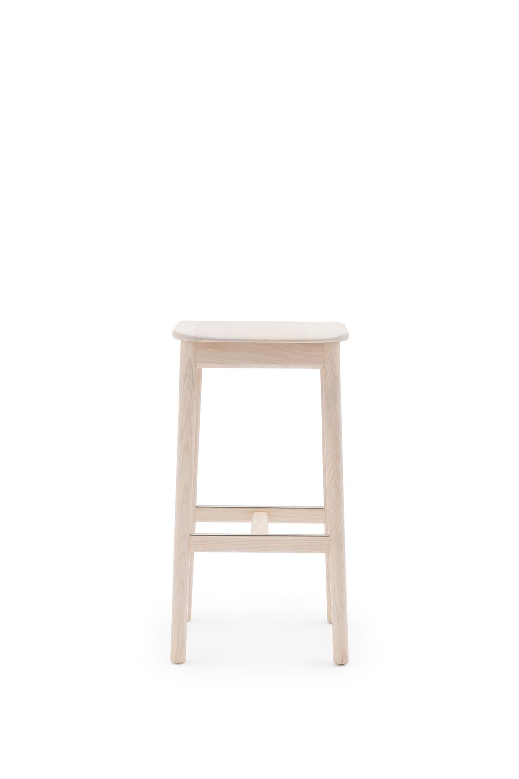 WHITE 134 - Ash stool by Billiani