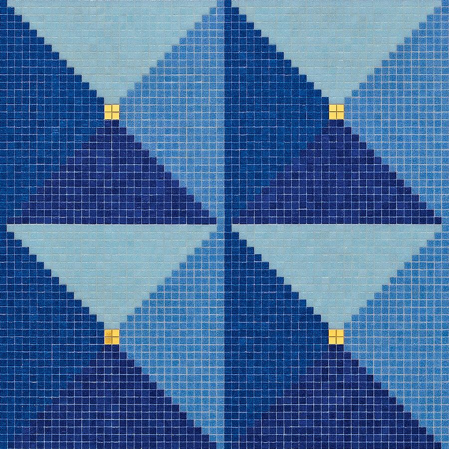 FERRARA ORO GIALLO - Glass mosaic by Bisazza