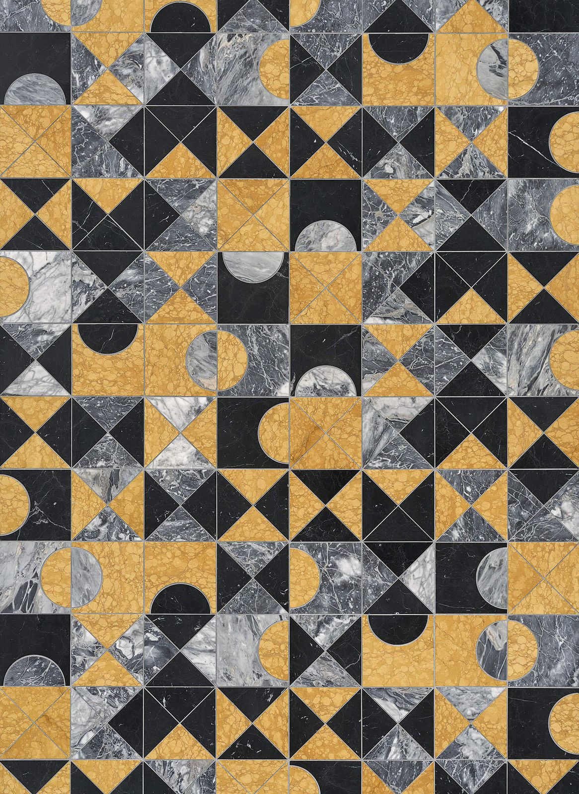 MODULO 3 POLICROMO MATT - Marble flooring by Bisazza