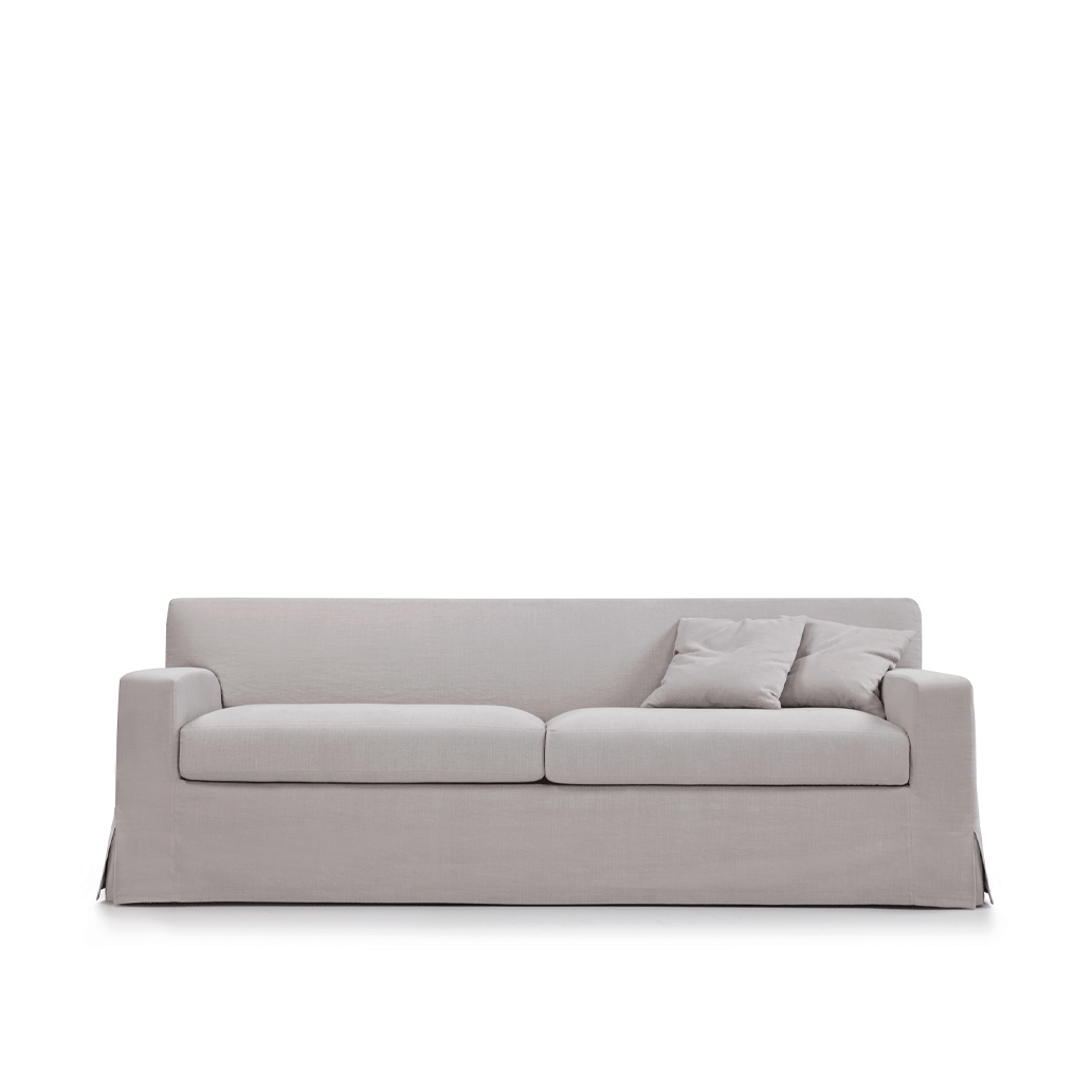LOUNGE - Fabric sofa bed by Blasco