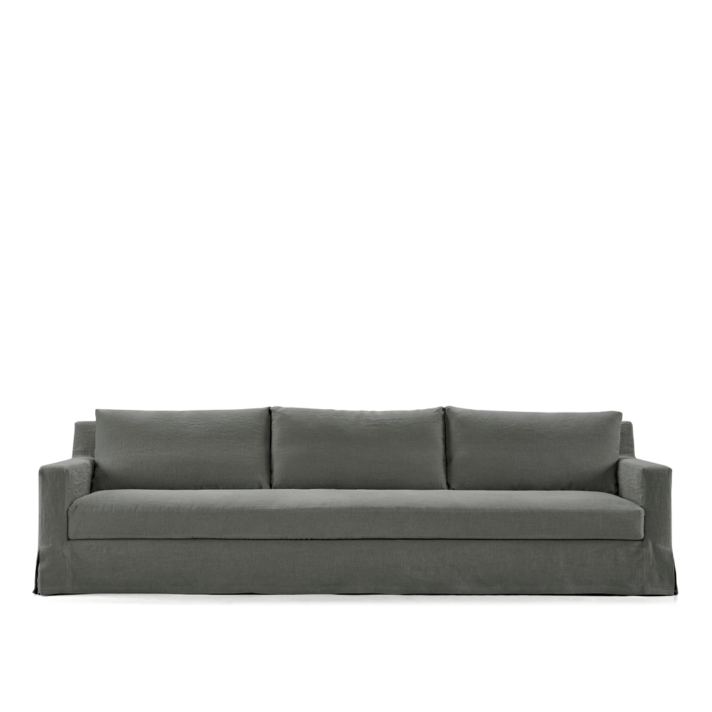 ISLAND - 4 seater linen sofa by Blasco