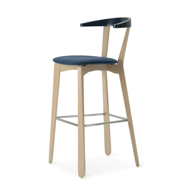 Giordy Collection - Design Curved Drop Wood Chairs | Blifase by Blifase srl