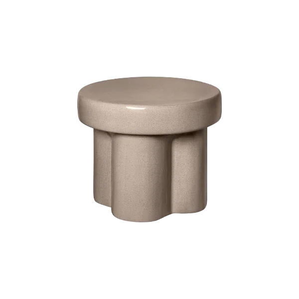 TORU Ceramic Stool Fungi low Ø 40 cm by Blomus