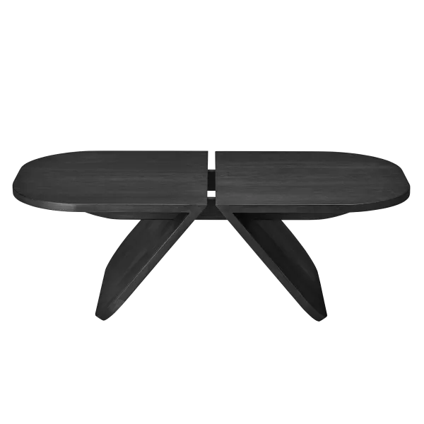 AVIO coffee table in oak, Black Oak, 100 x 54 cm by Blomus
