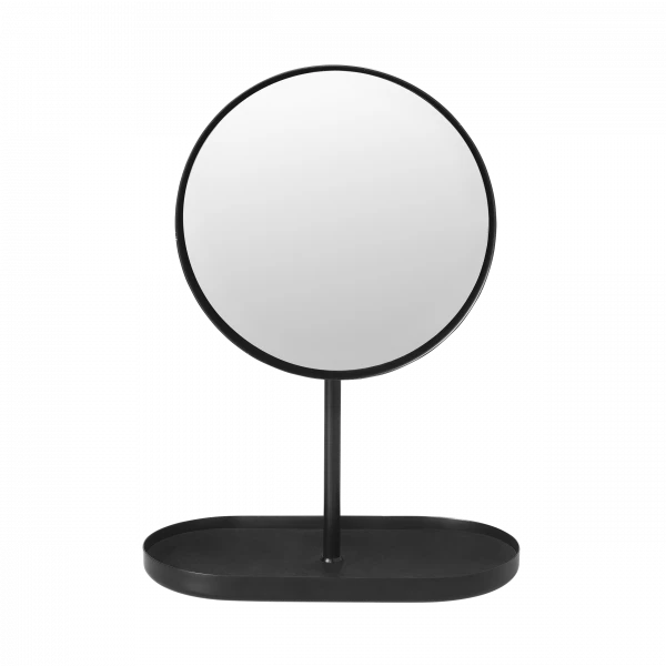 Cosmetic Mirror MODO Black, 5× magnification by Blomus