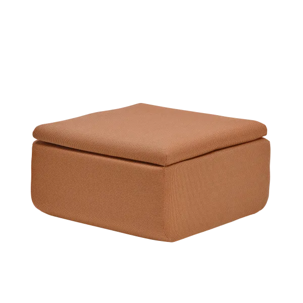GROVA Stool Module in Amber Brown for the Outdoor Lounge by Blomus