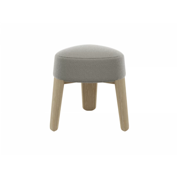 KUON Stool Taupe oak nature by Blomus
