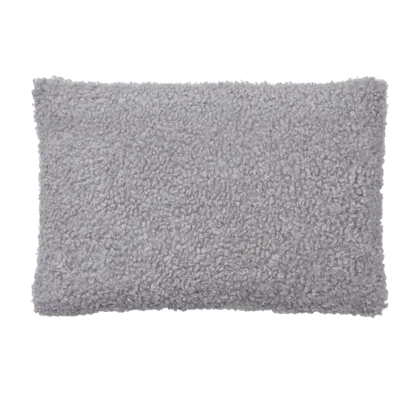 TEDDY Cushion Cover Sharkskin 40x60 cm, Oeko-Tex, gray by Blomus