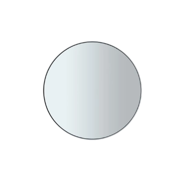 Wall Mirror RIM White M Ø 50 cm by Blomus