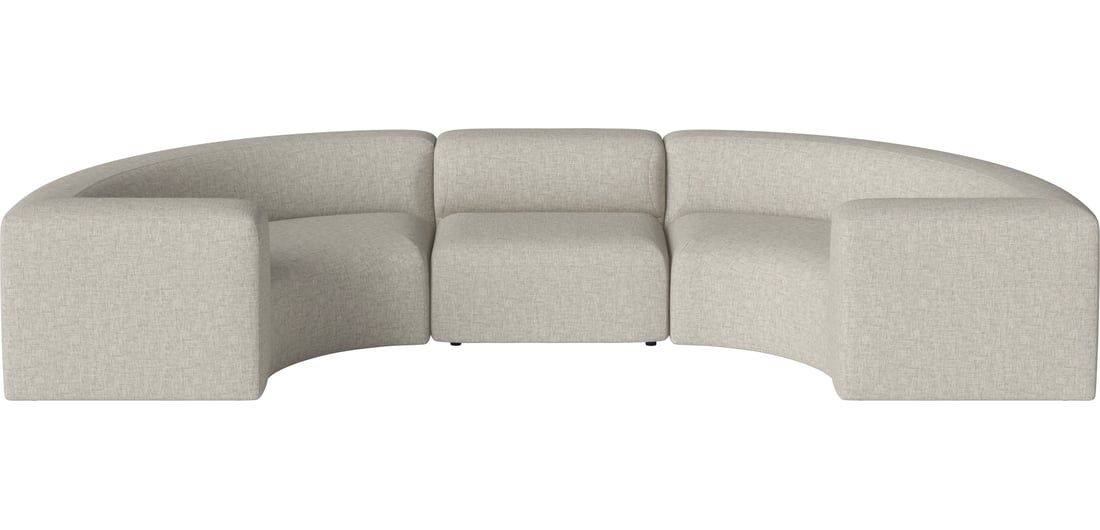 Angle Curved 3 Modules - semicircular by Bolia