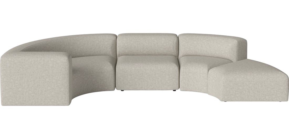 Angle Curved 4 modules - semicircular by Bolia