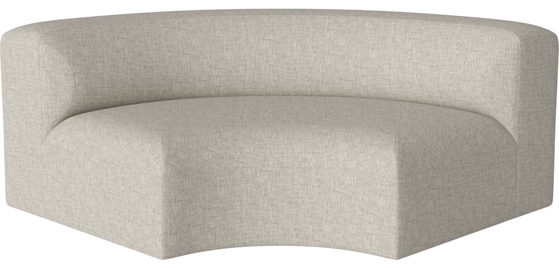 Angle Curved Large Back Module 90 by Bolia