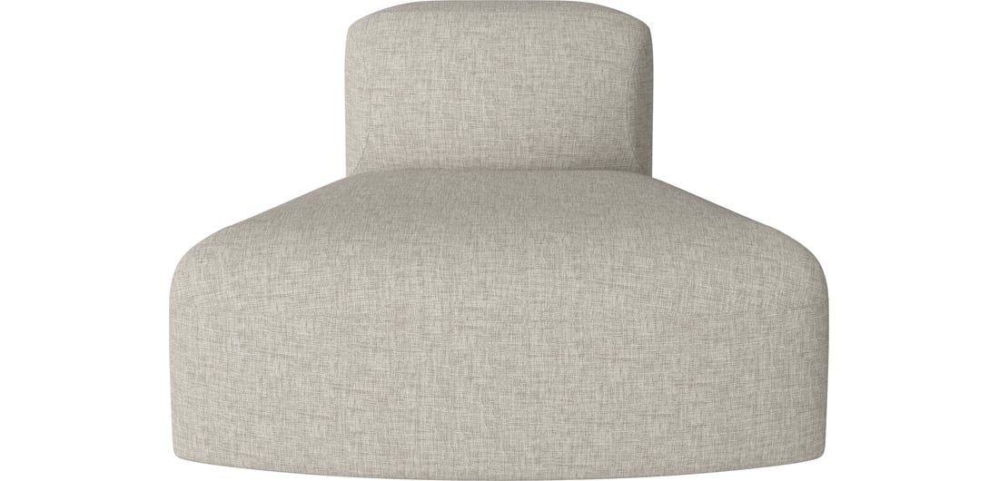 Angle Curved Small Back Module 45 by Bolia