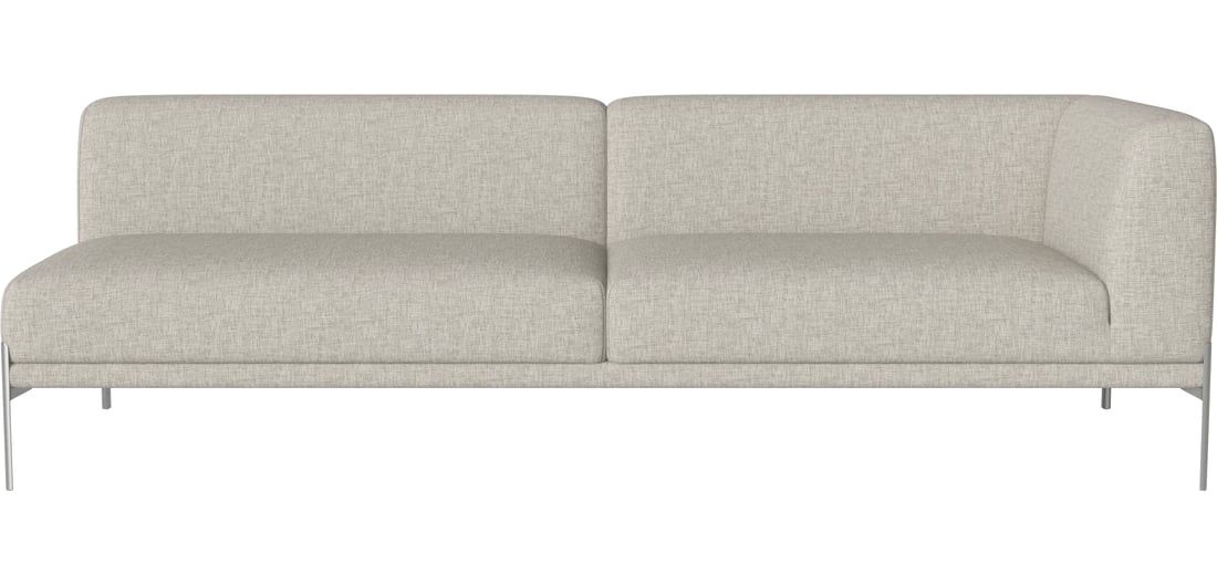 Caisa 3 seater end module arm right by Bolia