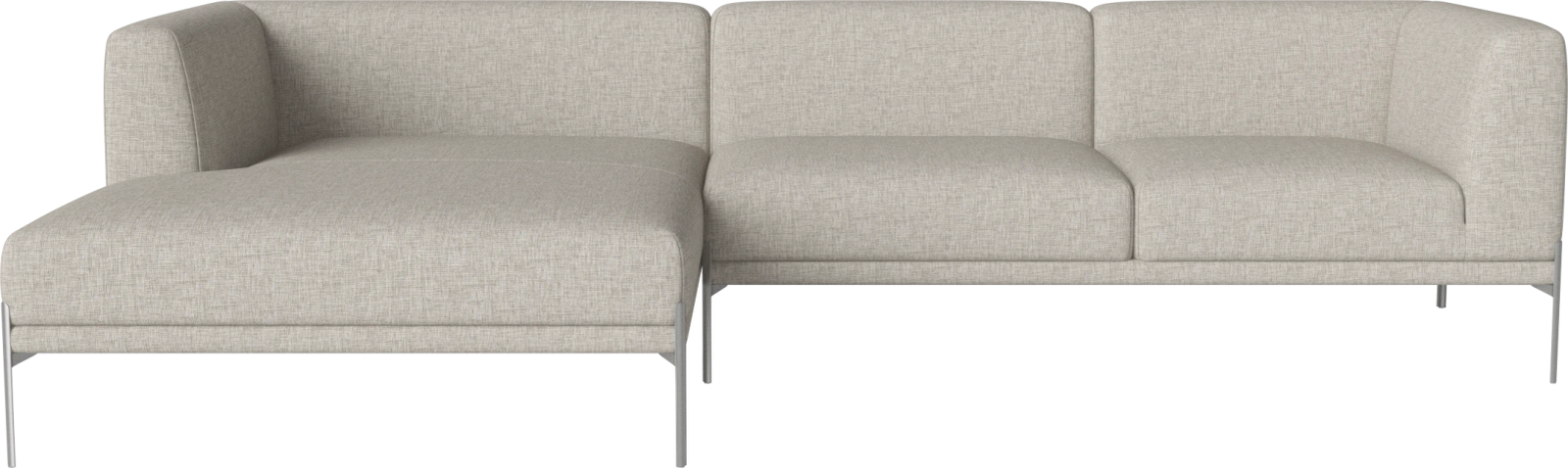 Caisa 3 seater w. chaise longue left by Bolia