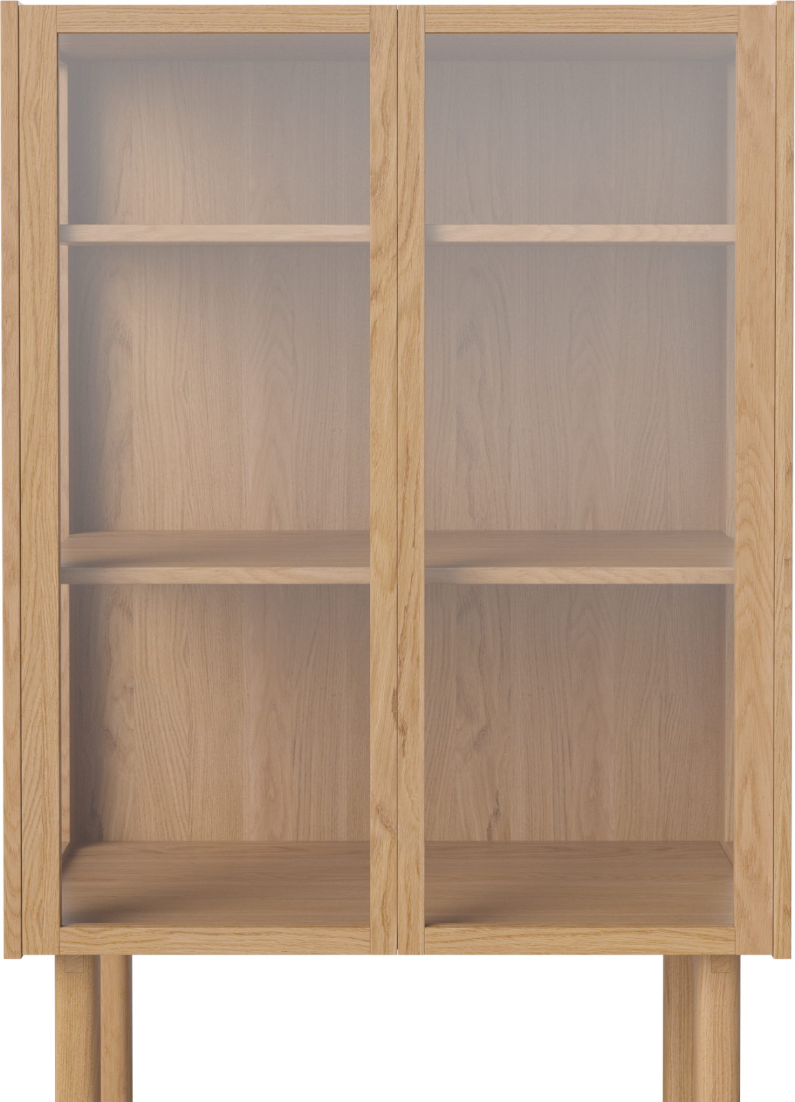 Cana glass highboard - 2 doors by Bolia
