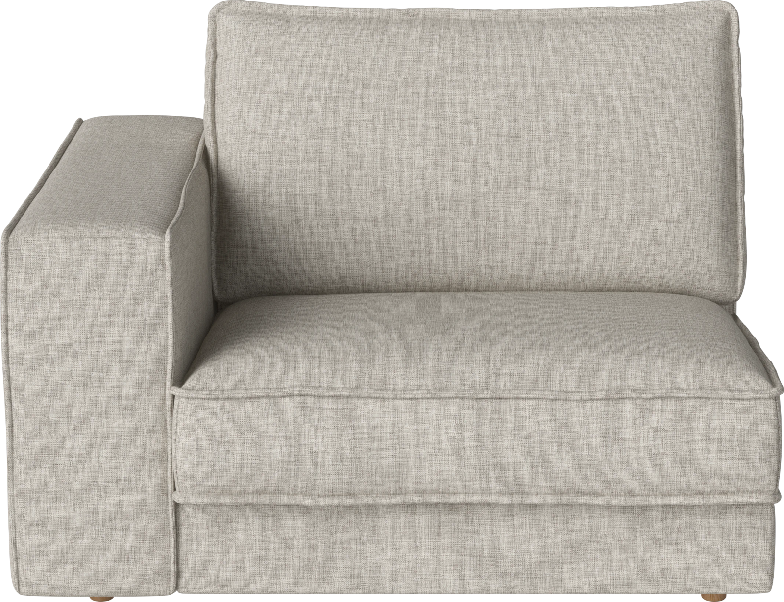 Noora Corner Module w. armrest - left 115 x 107 cm by Bolia
