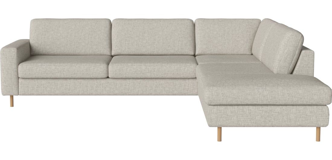 Scandinavia Corner Sofa 5 seater w. open end - right by Bolia