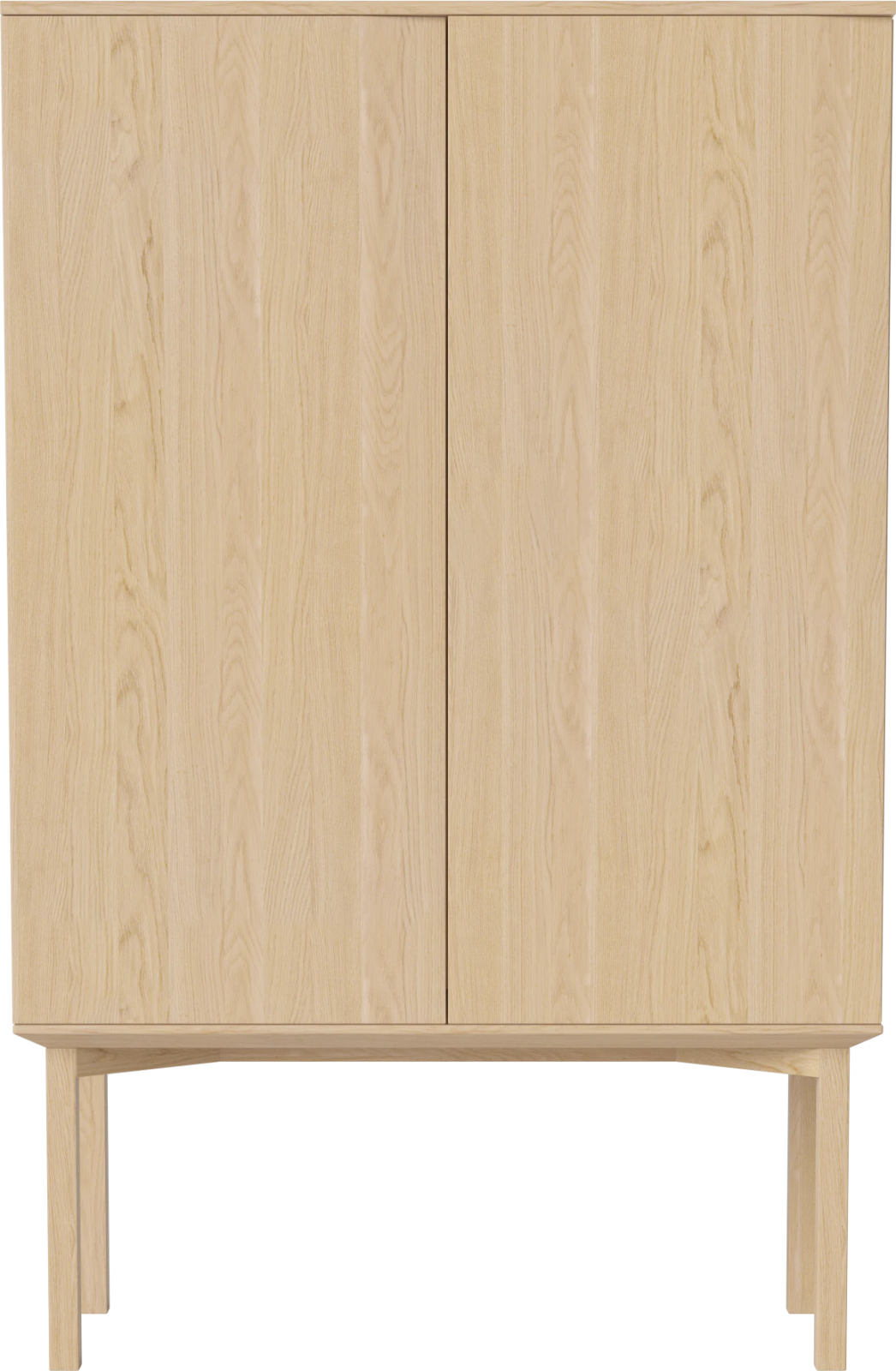 Silent Highboard - wooden base by Bolia