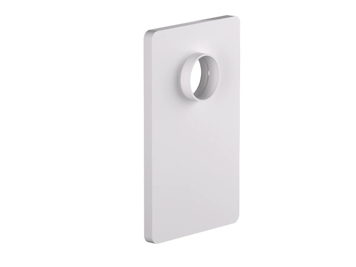 plate Bianca 150 x 80 x 5 by Bonomini