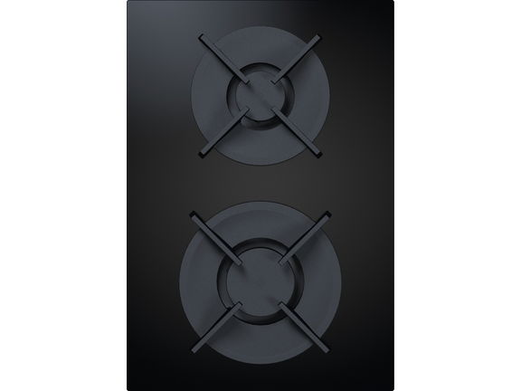 Pro gas cooktop All Black PKG3AB by BORA