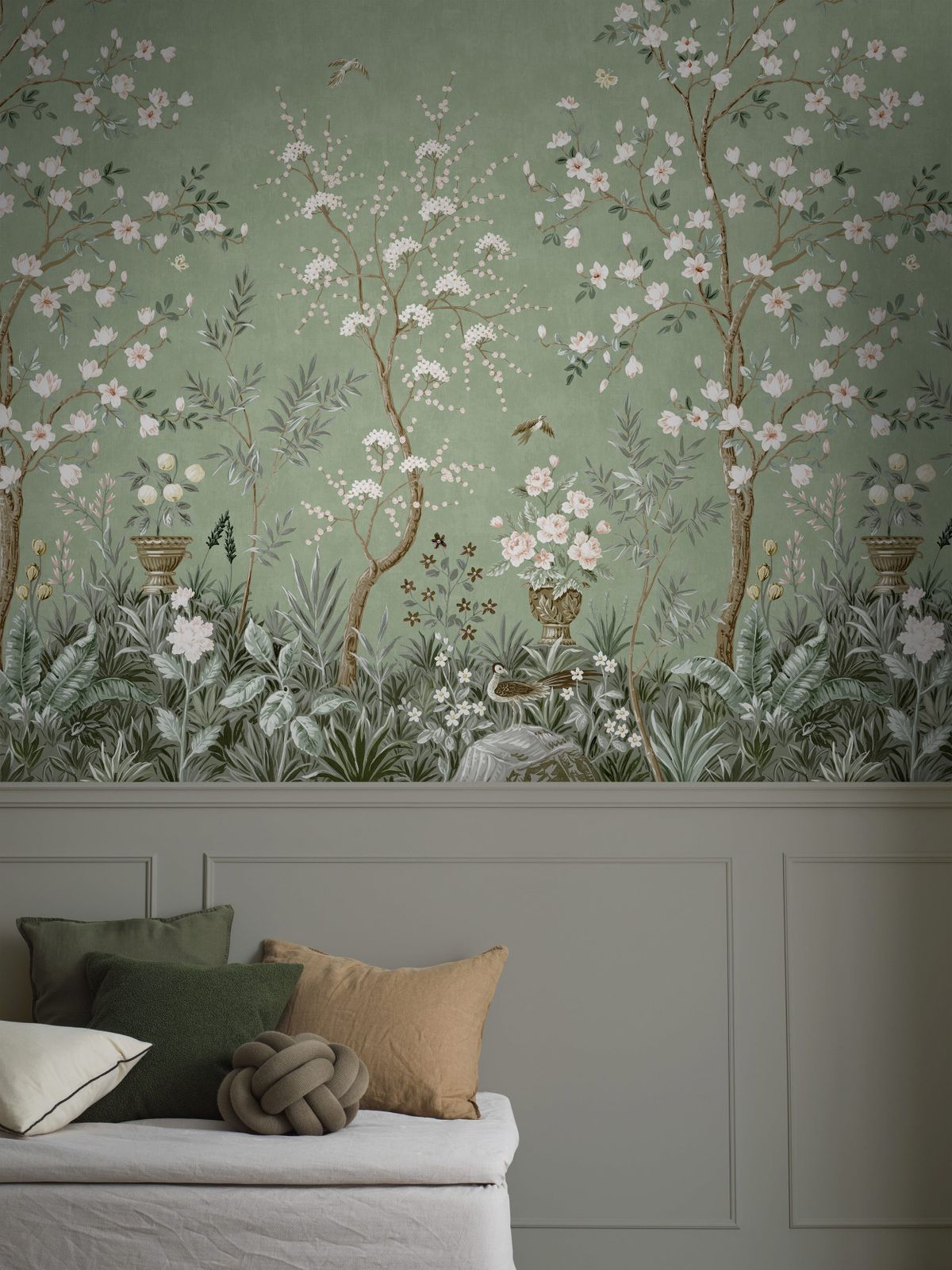 Magnolia Garden 9589W by Borastapeter