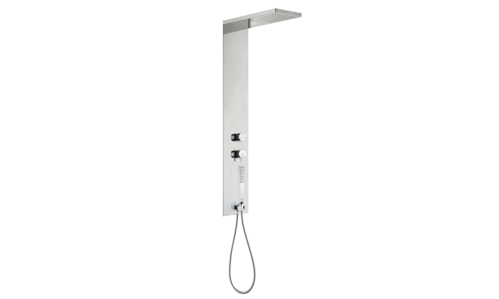 MANHATTAN PANEL FLAT 3 - Termostatico by Bossini