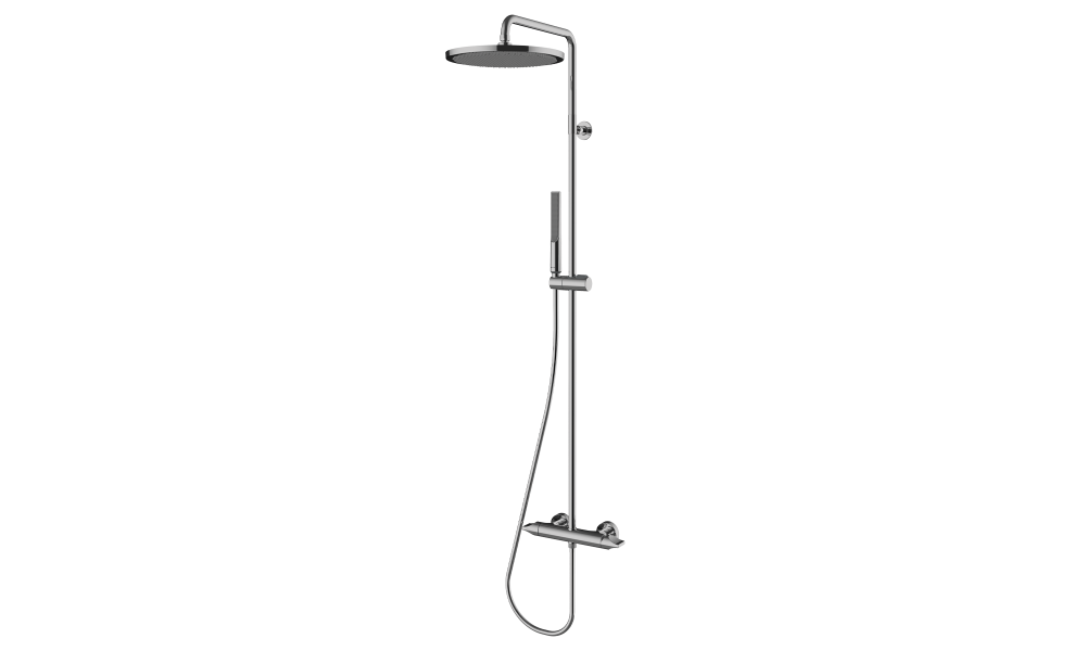 Single-lever shower pipe Ø 20 mm by Bossini