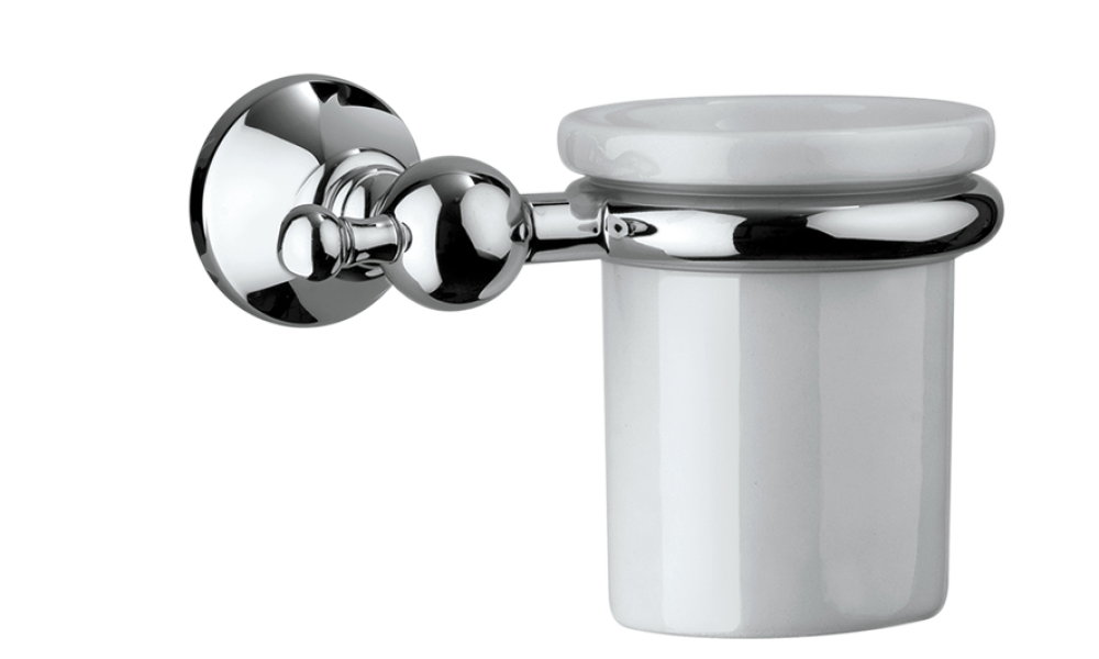 Wall mounted tumbler holder by Bossini
