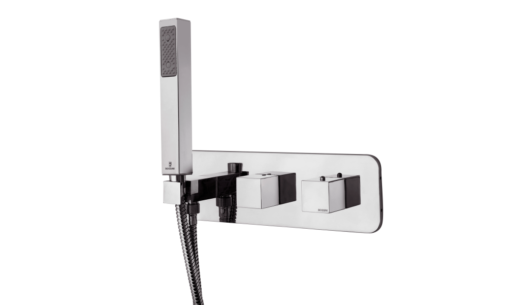 Thermostatic Shower Set with 2 Outlets by Bossini