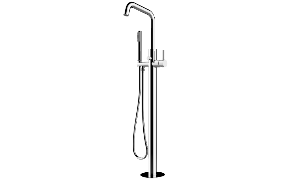 Free standing bathtub shower mixer by Bossini