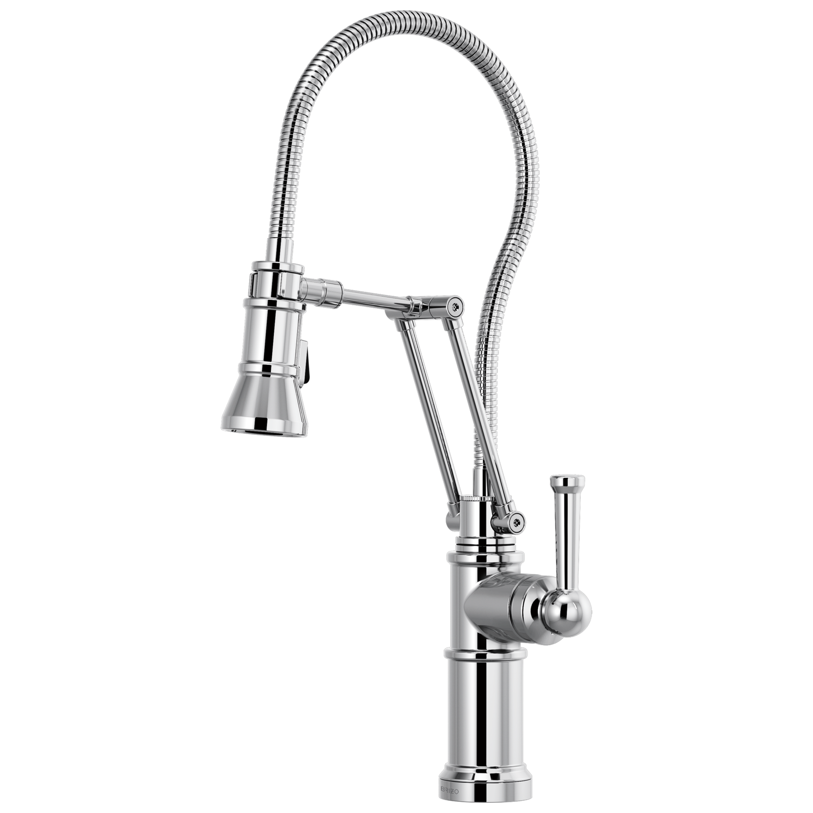 Articulating Faucet With Finished Hose by Brizo
