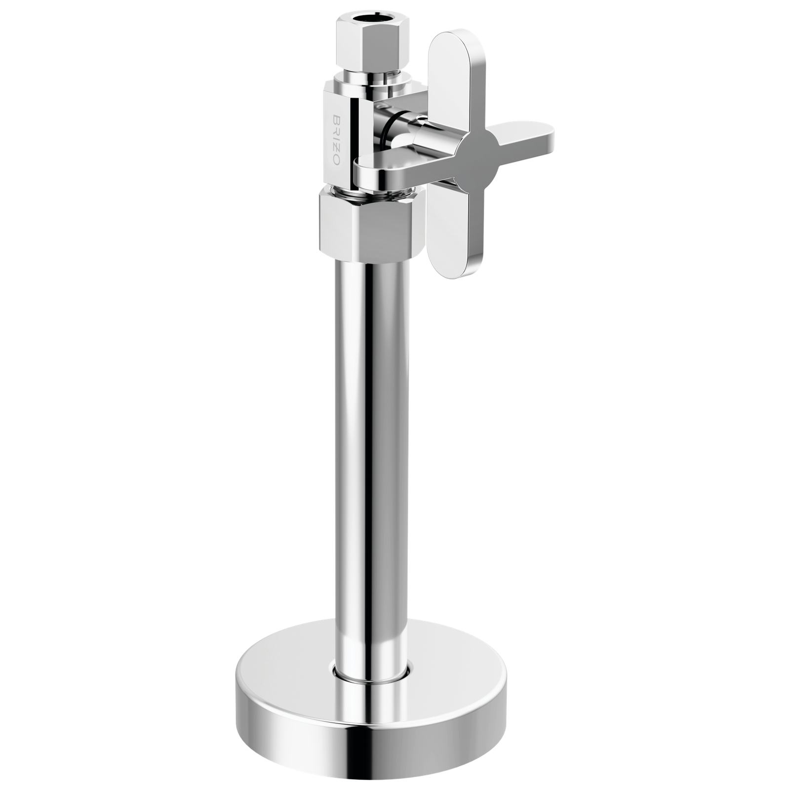 Straight Supply Stop Valve With Cross Handle by Brizo