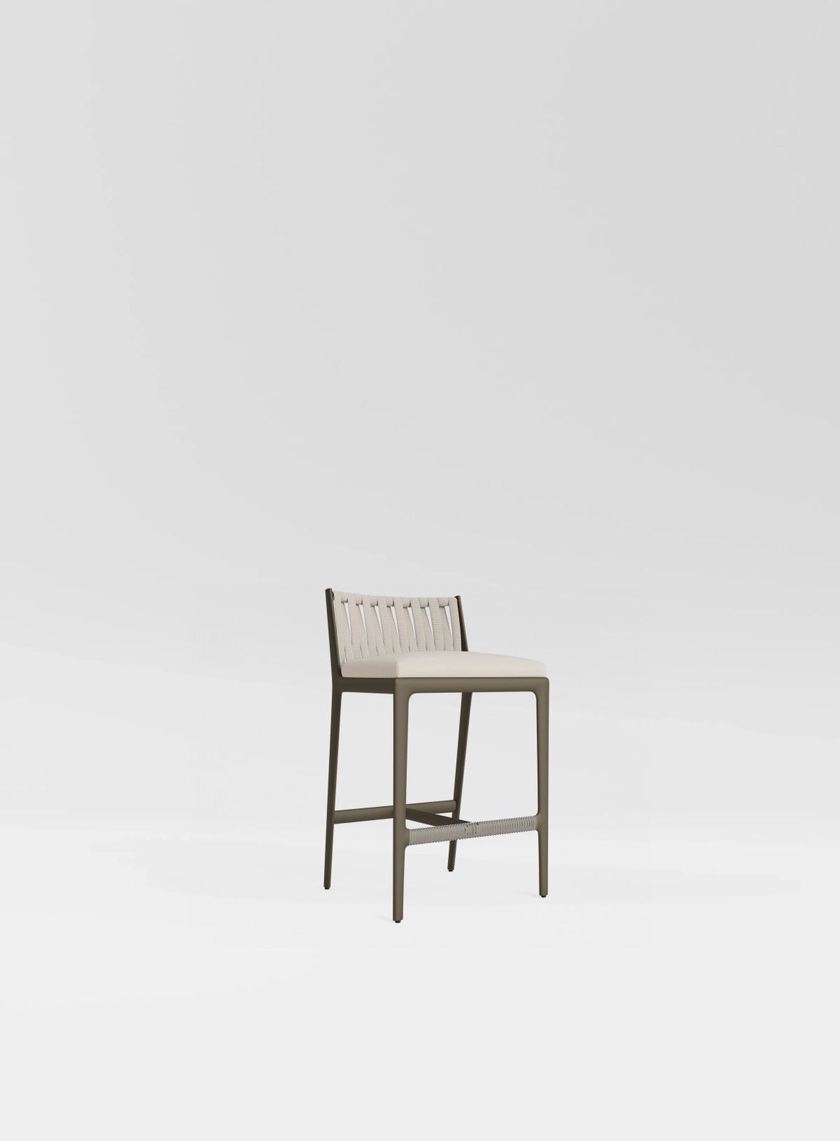 H Bar Stool by Brown Jordan