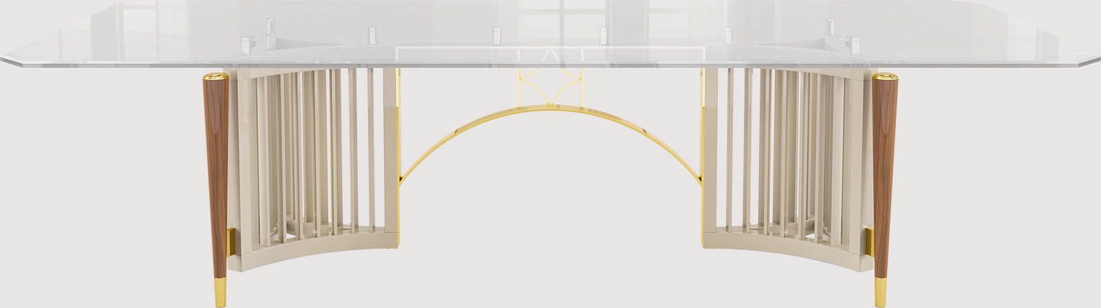 ORION rectangular dining table - Bruno Zampa by BRUNO ZAMPA