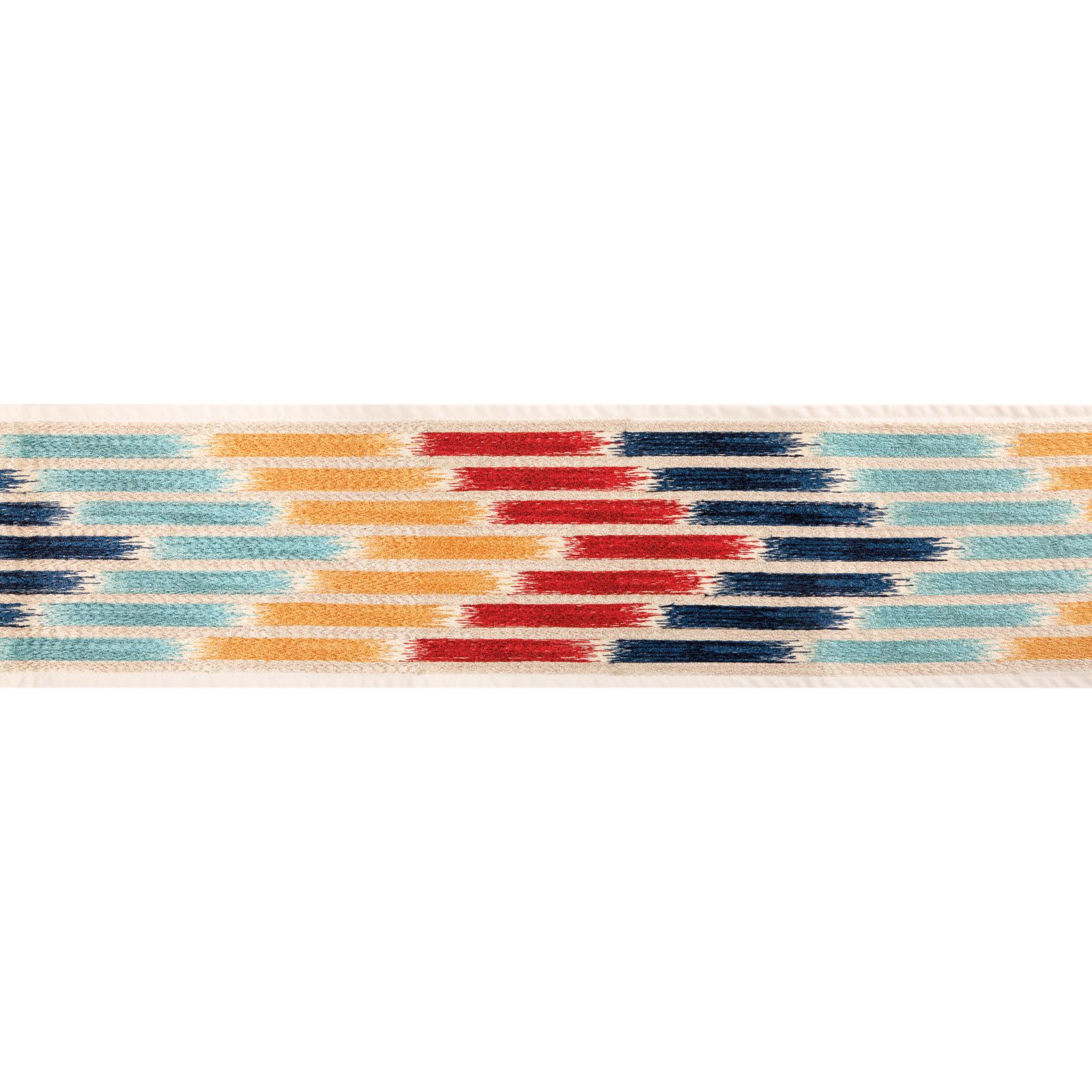 Cascade Border - Red/Blue by Brunschwig & Fils
