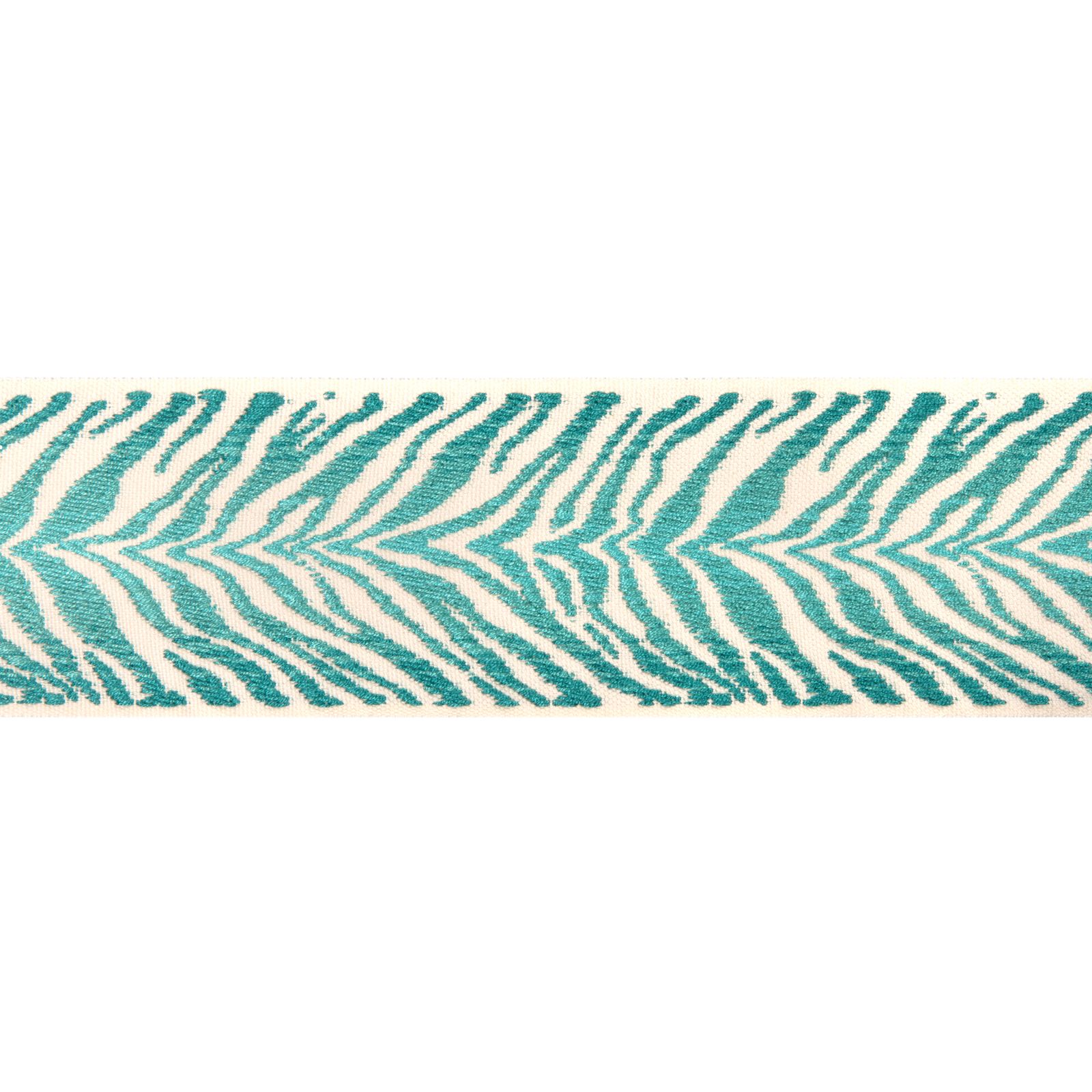Tigre Tape - Aqua by Brunschwig & Fils