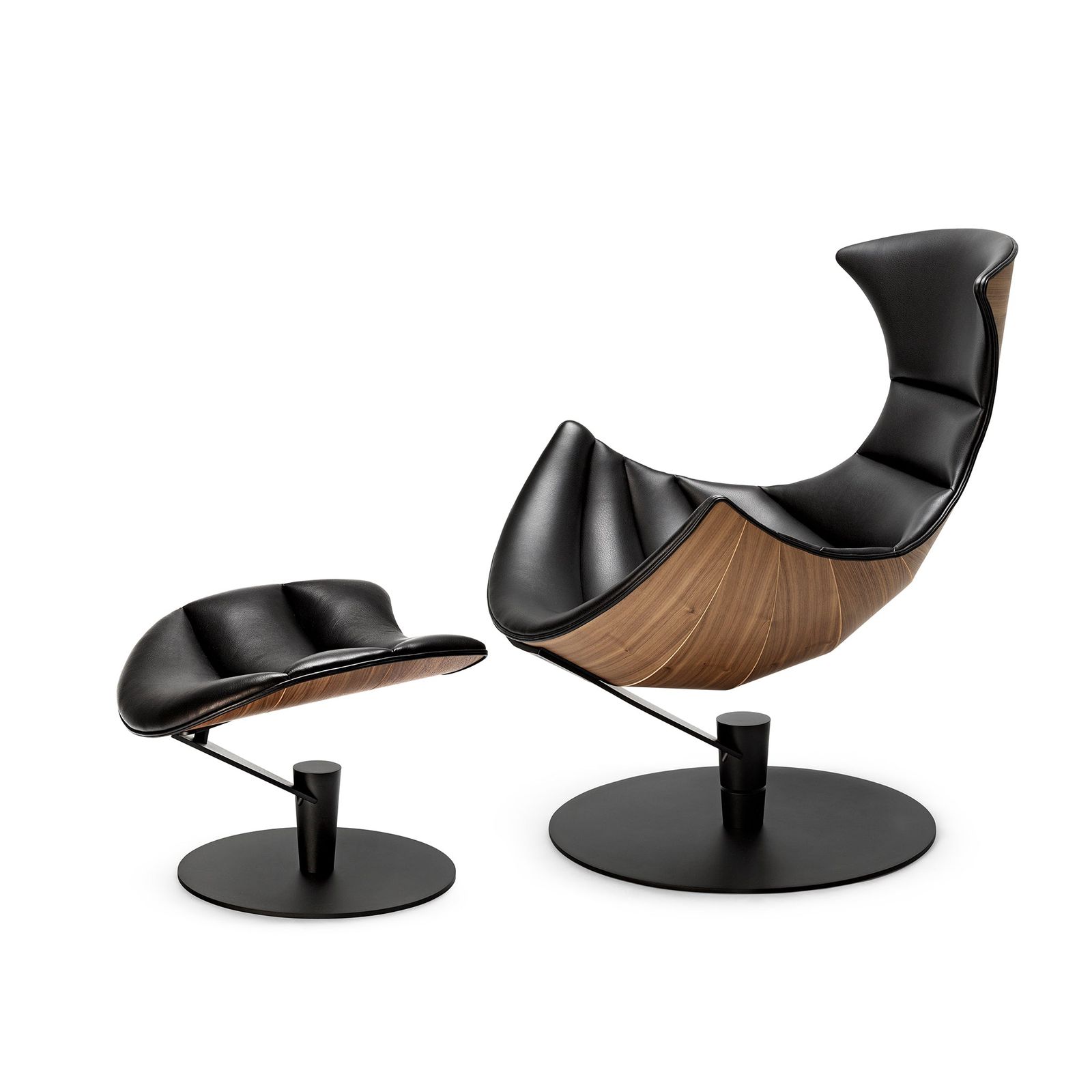 The Lobster Footstool - Walnut by Bruun Munch
