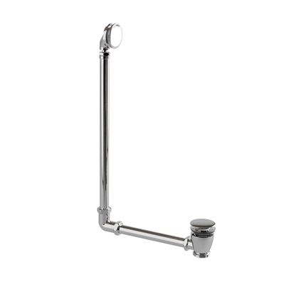 Exposed Bath Overflow, Click-Clack Waste (Exposed Bath Overflow, Click-clack Waste) | SKU CW6 | Burlington Bathrooms by Burlington
