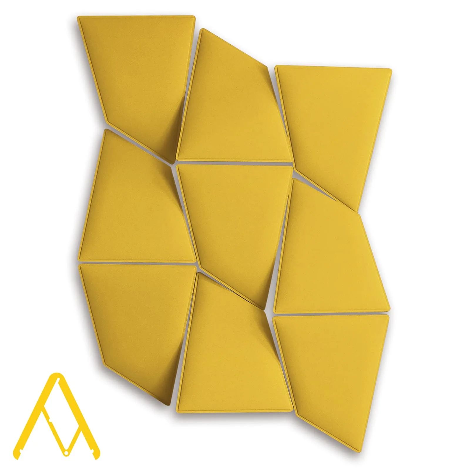 Flap Maxi Flap Sound Absorbing Panels by Caimi Brevetti